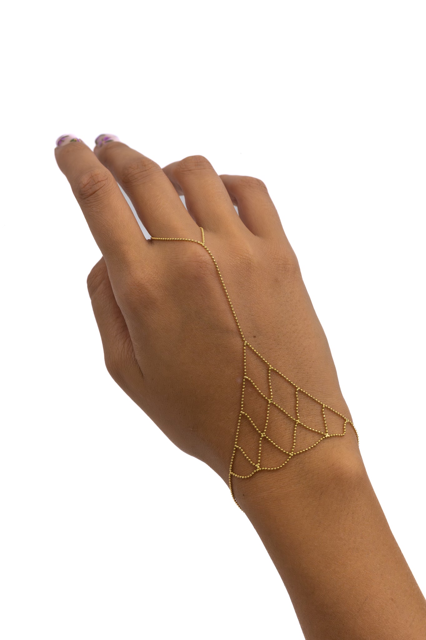 Pulsera para Mano Oro Amarillo 18 Kilates