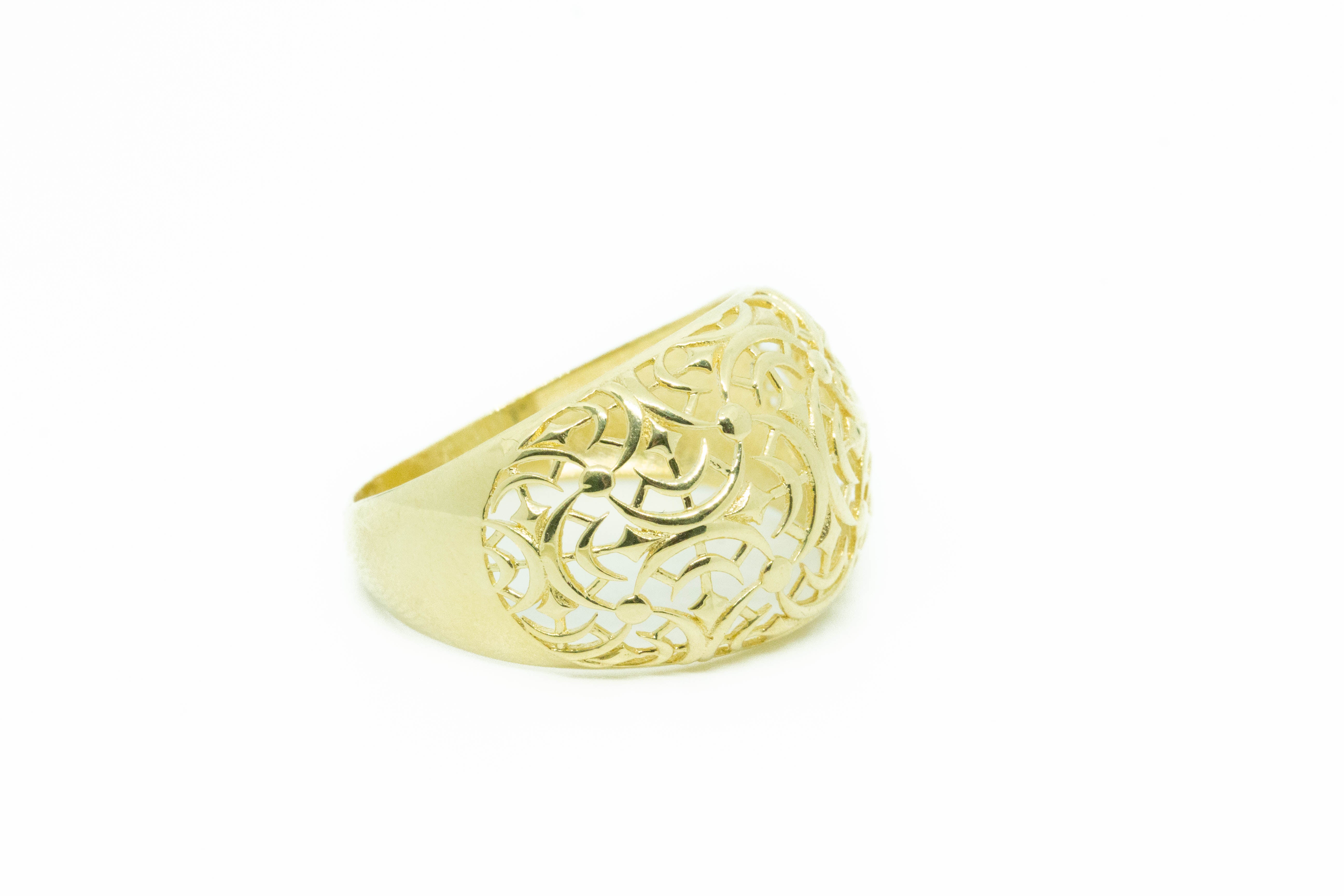 Anillo Oro Amarillo 18 K