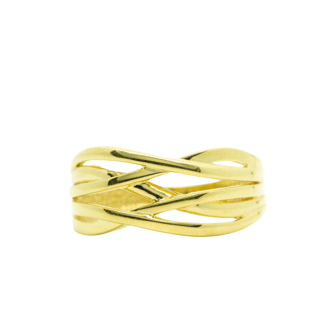 Anillo Oro Amarillo 18 K