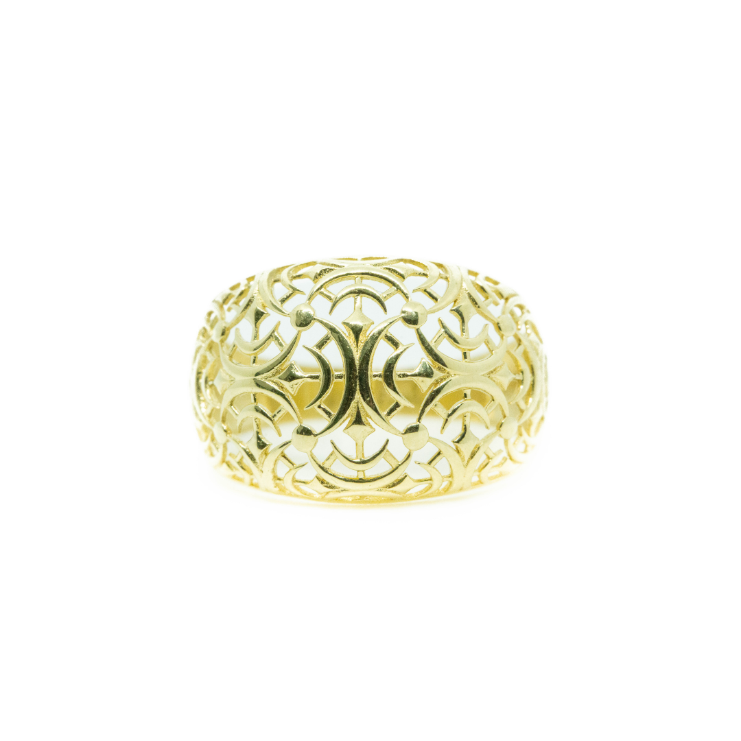 Anillo Oro Amarillo 18 K