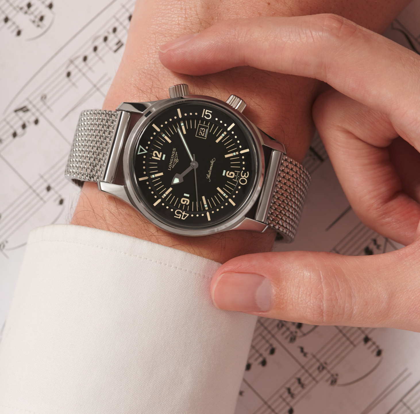 Longines Legend Diver Metálico