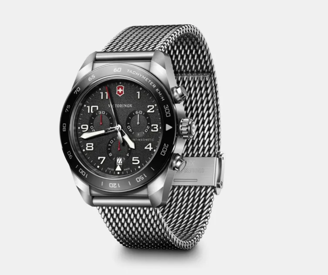 Reloj Swiss Army Chronograph Mesh