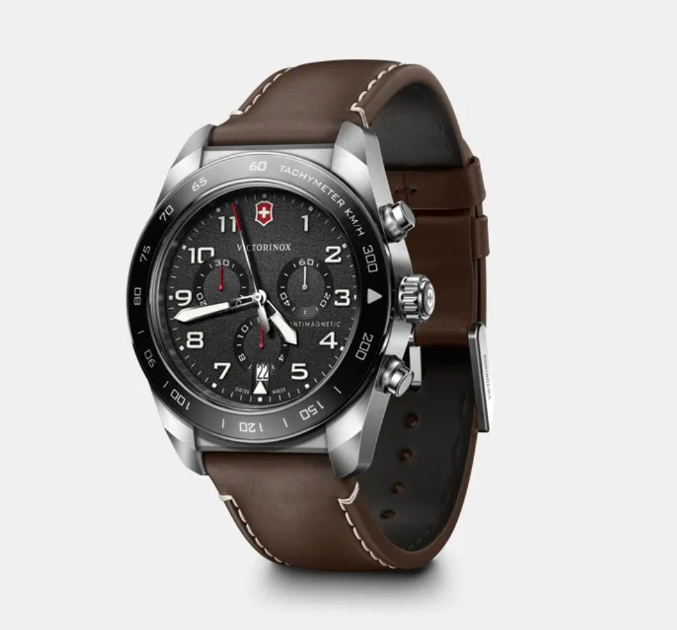 Reloj Swiss Army Chronograph Cuero