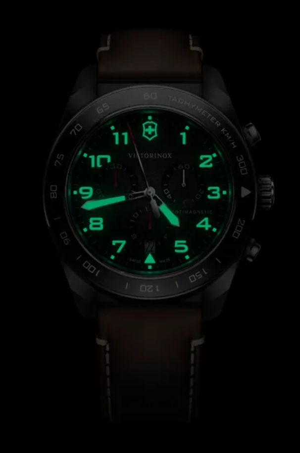 Reloj Swiss Army Chronograph Cuero