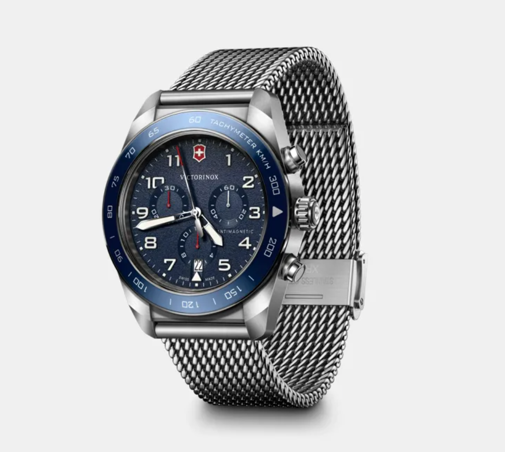 Reloj Swiss Army Chronograph Mesh