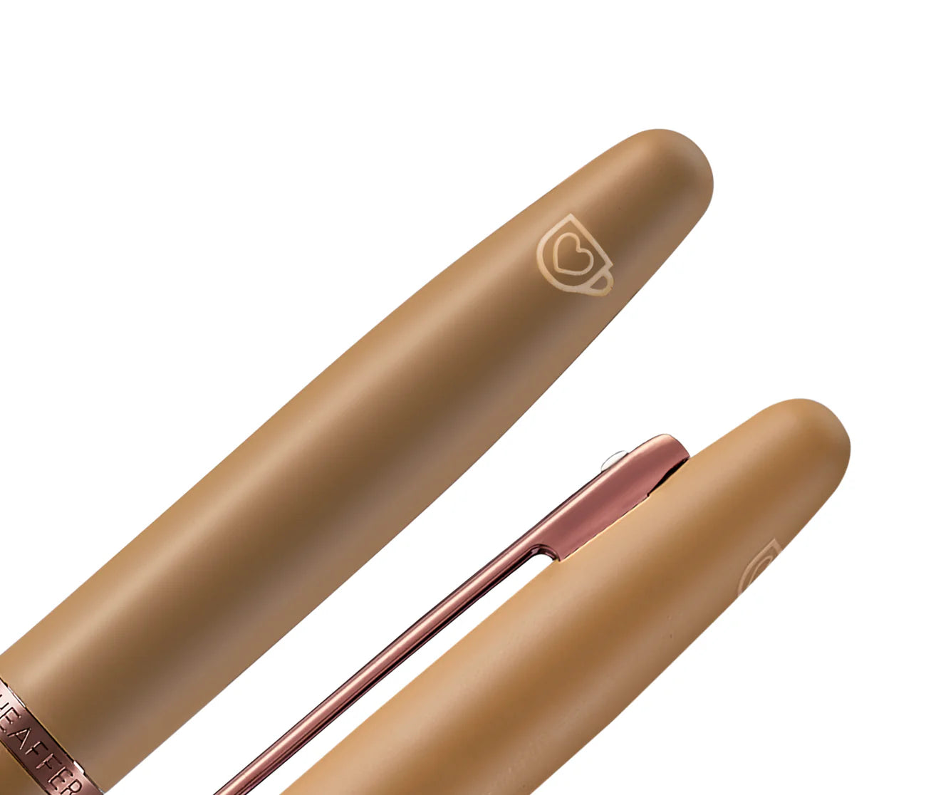 Pluma estilográfica Sheaffer® VFM 9428 Coffee Edition marrón mate con detalles en PVD marrón real