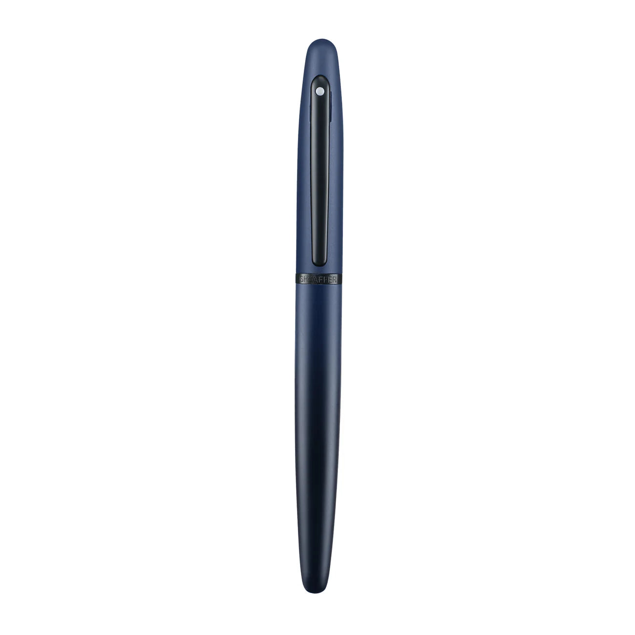 Pluma estilográfica Sheaffer VFM 9429 azul mate con detalles en negro mate