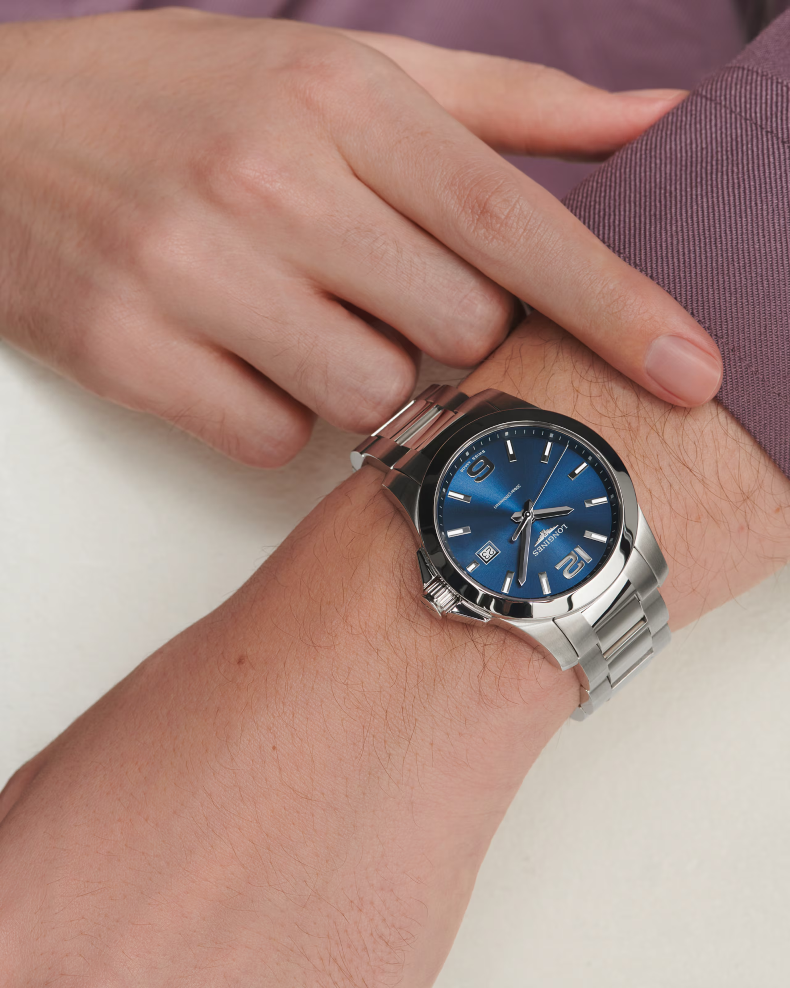 Reloj Hombre Longines Conquest L3.759.4.96.6