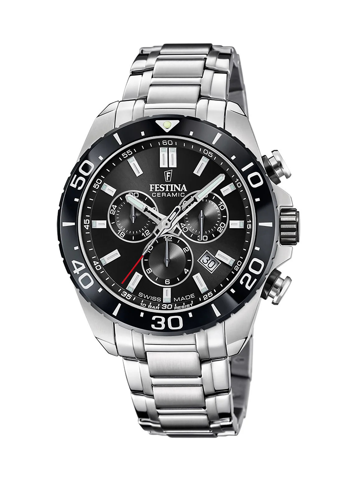 Reloj F20042/4 Festina Swiss Negro Hombre CHRONO