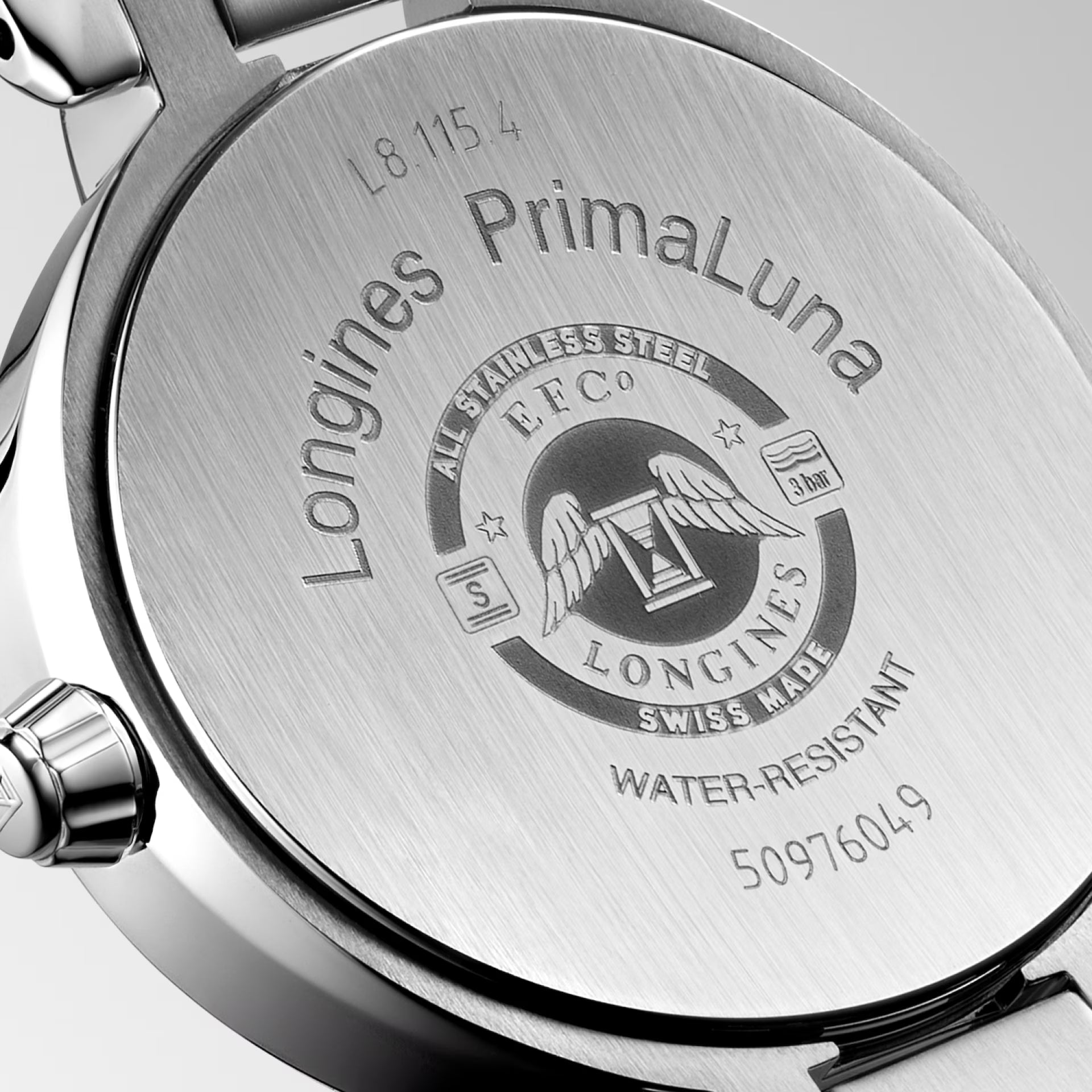 Reloj Longines PrimaLuna Moonphase L8.115.4.92.6