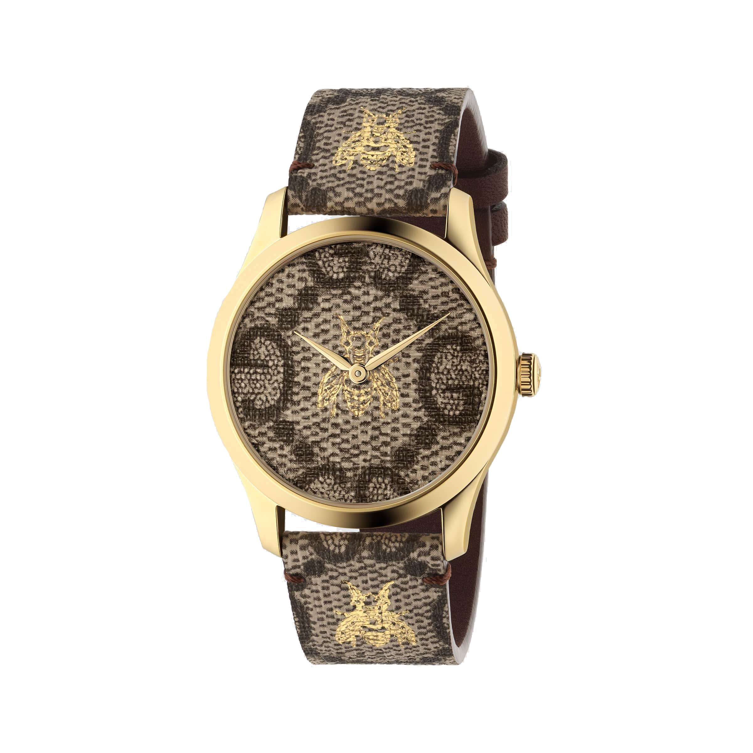 Reloj GUCCI G-Timeless abeja dorada, 38 mm