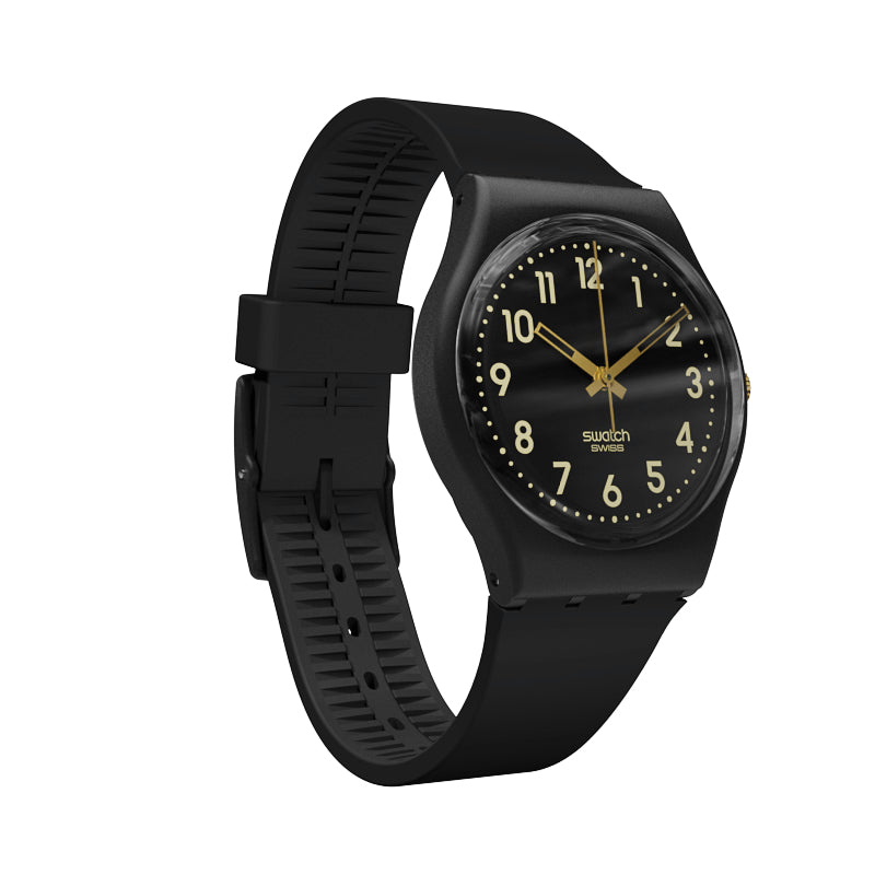 Reloj Unisex Swatch Golden Tac GB274