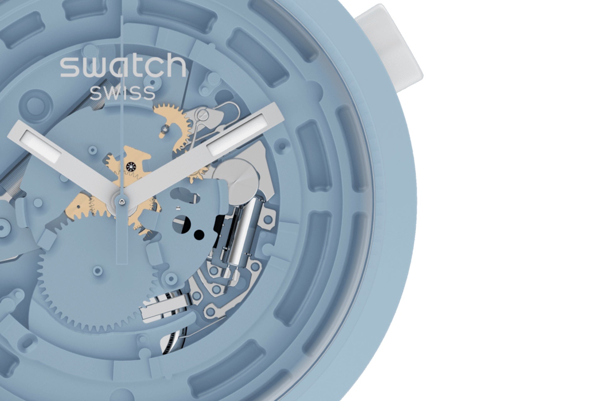 Reloj Swatch BIOCERAMIC C-BLUE SB03N100